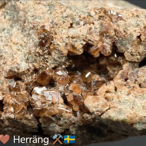 Grossular granat kristalle - granat,