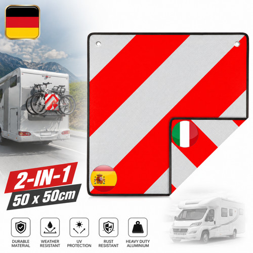 1 warnschild - 2-in-1,