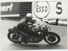 Original Foto Mike Hailwood auf MV Agusta Grand Prix Belgien