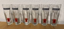 6x Ramazzotti Gläser 2cl 4cl Marke SEHR GUTER ZUSTAND