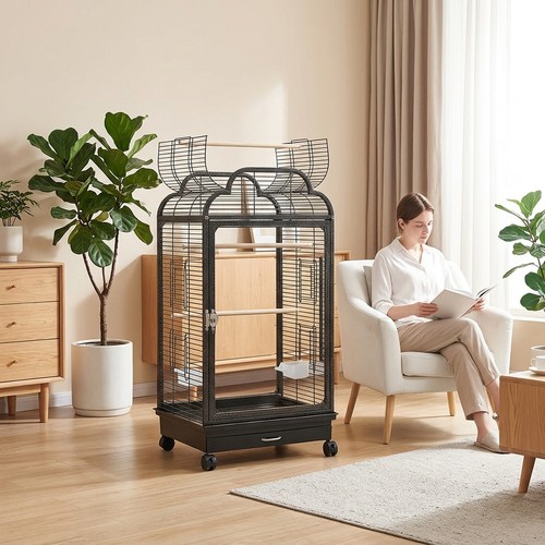Vogelkäfig voliere mobiler - vogelkäfig, voliere,