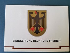 3.10.90 / 6.11.90 - Einigkeit und Recht und Freiheit - Erinnerungsblatt