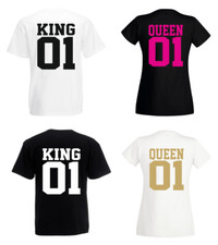 KING 01 Partner T Shirt  QUEEN