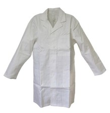 Herrenkittel Laborkittel weiß