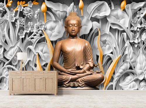 Buddha statue q9865 tapete - statue,