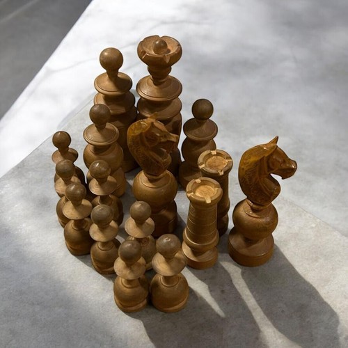 Antikes miniatur schachspiel - antikes,