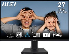 MSI PRO MP275 Monitor 27" FHD 1920x1080 IPS VGA HDMI Adaptive Sync 100Hz 1ms