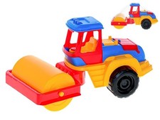 Spielzeug Bagger mit Walze