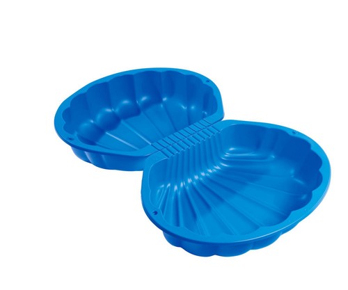Big sand wassermuschel - big, blau