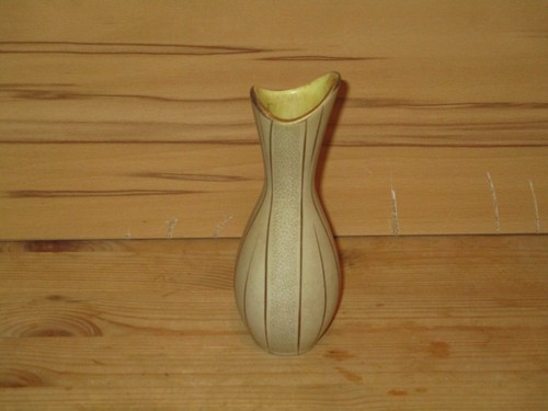 Vase creme vintage retro ca - vase, vintage,