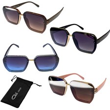 Damenbrille Sonnenbrille Brille Pornobrille Retro Style  Große Gläser M 60