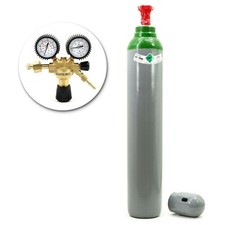 Gasflasche mit reduzierer - gasflasche,