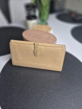 CHANEL Geldbörse Vintage Guter Zustand Beige/gelb /Gold Wallet