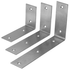 Winkelverbinder Edelstahl Lochwinkel Holzverbinder Regalhalter Möbelbeschlag