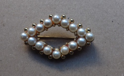 Tolle elegante vintage brosche - elegante,