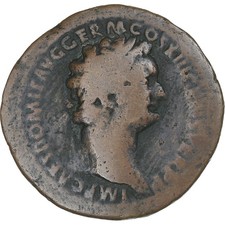 Domitian, As, 87, Rome, S