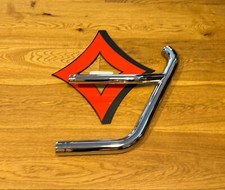 65483-89 KRÜMMER EVOLUTION® FATBOY® 1990-1999 EVO AUSPUFF HARLEY® SOFTAIL