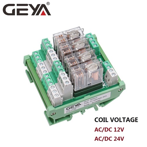 Geya kanal omron relaismodul - geya, 4-kanal-omron-relaismodul