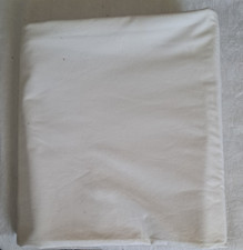 Bettlaken, Betttuch ohne Gummizug, Haustuch, Weiß, Übergröße: 260 x 240 cm