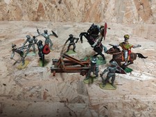 Elastolin 4 cm-Ritter Konvolut-Selten