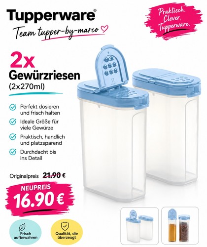 Tupperware 2er set - tupperware, 2er-set
