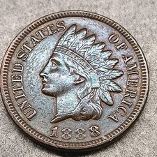 USA 1 Cent Indian Head 1888