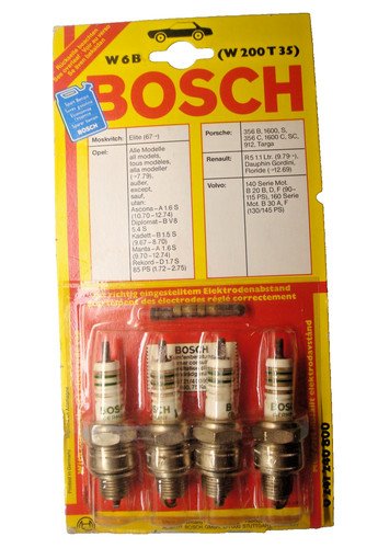 Zündkerzen bosch w200t35 - 4x,