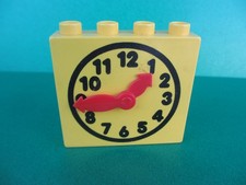 Lego Duplo Uhr gelb bewegliche
