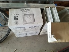 5 Stück Solaris Glasbaustein 24 X 24 x 8 cm Glasbausteine Wolke Weiss