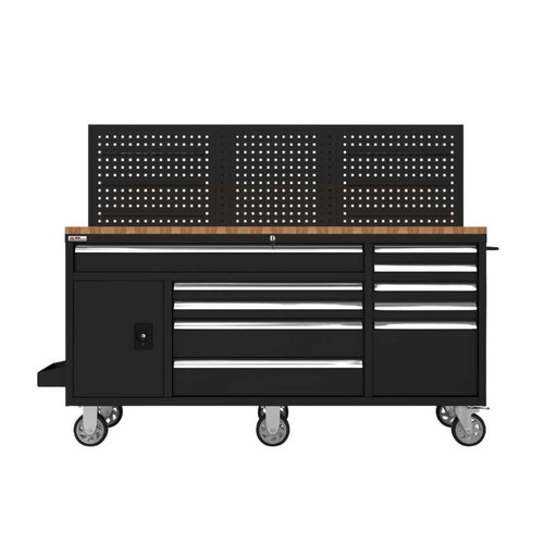 Mobile werkbank mit lochwand - mobile,