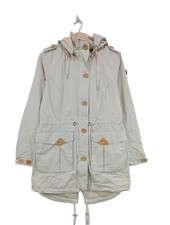 KHUJO Übergangsjacke Damen Jacke Gr. DE 38 weiß Casual-Look