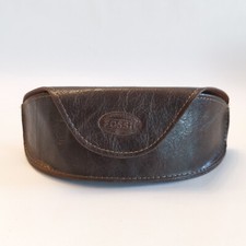 Brillenetui FOSSIL braun 