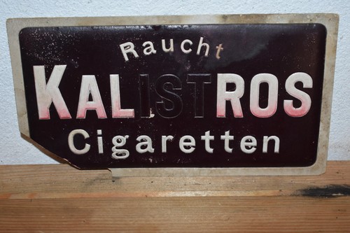 Altes reklameschild 1920 - altes, um