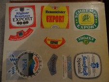 Bieretiketten alt Braumeister