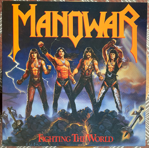 Manowar fighting the world - manowar,