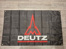 Deutz Fahr Fan Fahne Fan Banner Fan Flagge Wandbehang ca. 90x150 cm