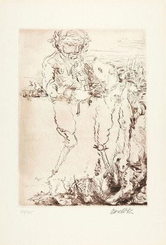 Georg baselitz handsigniert - georg,