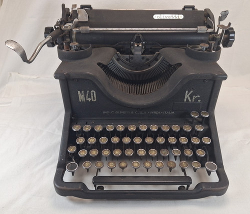 Alte schreibmaschine olivetti - alte,