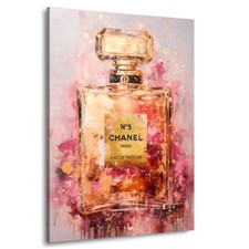 Coco Parfum Abstrakt Leinwand