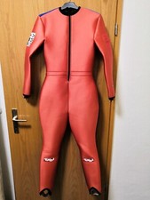OMV Neopren Skisprunganzug Meininger Jumpsuit Herren Rot Blau Länge 144 CM