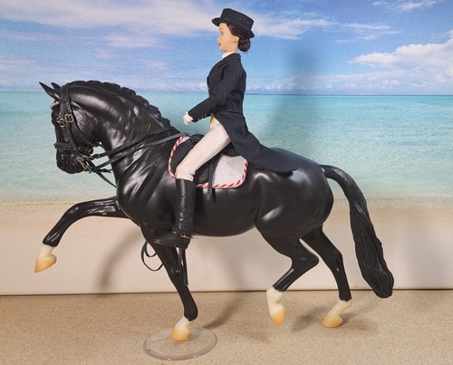 Dressage doll modelhorse - dressage,