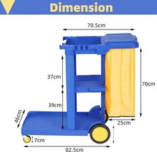 Reinigungswagen Putzwagen 3