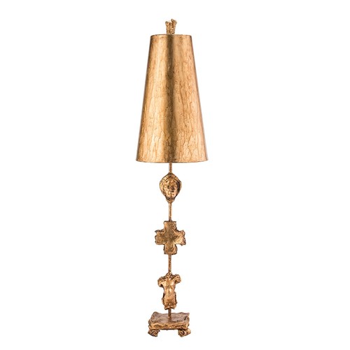 Tischlampe extrato blattgold - tischlampe,