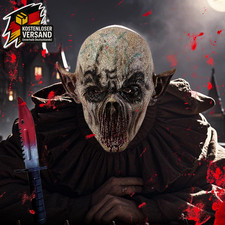 Clown maske halloween latex - halloween,