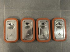 4 x Rieber Deckel GN 1/4, Steckdeckel, Saugdeckel, Gastronomie 