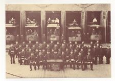 "  Hamburger Hochbahn - Straßenbahner vor dem Bahnhof Hoheluft  "