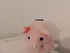 Infactory Grunzendes Plüsch-Sparschwein mit Batteriebetrieb, Rosa (Neuwertig)