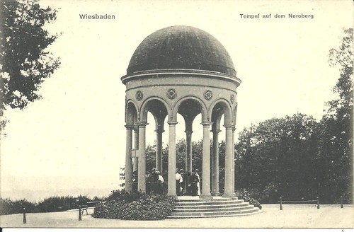 Wiesbaden tempel auf dem - tempel,