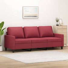 Kunstleder Sofa 2-Sitzer-Sofa