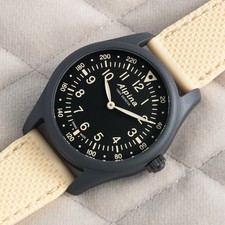 ALPINA Herrenuhr Quarz AL-187BBG4S6 Smart Watch Startimer